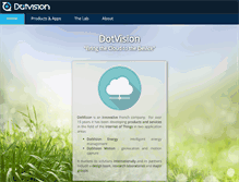 Tablet Screenshot of dotvision.com